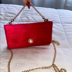 Hot pink Zara shoulder bag